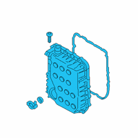 OEM 2019 Kia Sorento Pan Assembly-Automatic Transaxle Oil Diagram - 452804G150