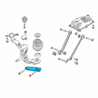 OEM 2020 Ram ProMaster City Shock-Suspension Diagram - 68295497AA