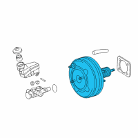 OEM 2015 Toyota Avalon Booster Diagram - 44610-06780