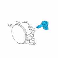 OEM Honda HR-V Bulb H8 (Ll) Diagram - 33165-TL0-003