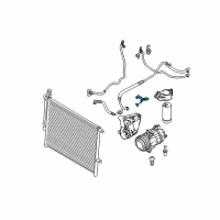 OEM 2008 BMW Z4 Relief Valve Diagram - 64-52-8-375-418
