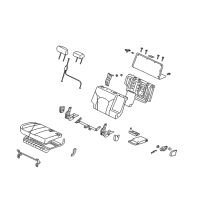 OEM Chrysler Nut Diagram - MF430123