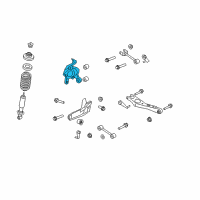 OEM 2008 Ford Explorer Sport Trac Knuckle Diagram - 6L2Z-5B759-AG