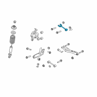 OEM Mercury Upper Link Diagram - 6L2Z-5500-B