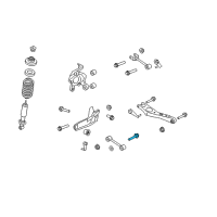 OEM Mercury Mountaineer Adjust Bolt Diagram - 8L2Z-5K978-A