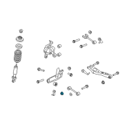 OEM Lincoln MKX Link Rod Nut Diagram - -W520216-S440