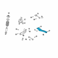 OEM 2007 Ford Explorer Lower Control Arm Diagram - 6L2Z-5A649-AE