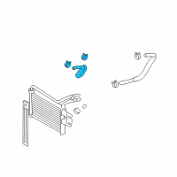 OEM 2011 Hyundai Veracruz Hose Assembly-Oil Cooling Diagram - 25420-3J210