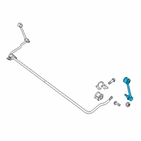 OEM 2022 Jeep Gladiator Link-STABILIZER Bar Diagram - 68361275AC