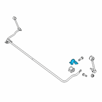 OEM 2018 Ram 1500 RETAINER-STABILIZER Bar BUSHING Diagram - 52087865AB