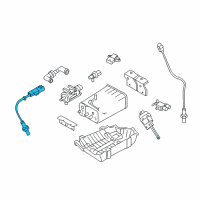 OEM 2015 Kia Sedona Oxygen Sensor Assembly, Front Right Diagram - 392103CCB0