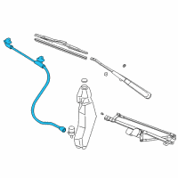 OEM 1998 Chevrolet Express 2500 Hose Diagram - 12363356