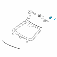 OEM Lexus Sensor, Rain Diagram - 89941-50071