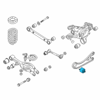 OEM 2014 Hyundai Azera Bush-Rear Trailing Arm, LH Diagram - 55274-3S000