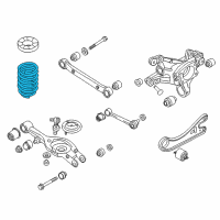 OEM 2014 Hyundai Azera Spring-Rear Diagram - 55335-3V024--DS