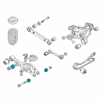 OEM 2014 Kia Cadenza Damper Assembly-Dynamic Diagram - 554993N100