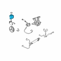 OEM 2013 Chevrolet Corvette Reservoir Diagram - 26046502