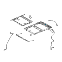 OEM 2007 Dodge Dakota Motor-SUNROOF Diagram - 5174503AA