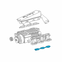 OEM 2005 Chrysler Crossfire Gasket Diagram - 5143103AA