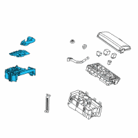 OEM 2016 Cadillac SRX Fuse Box Diagram - 15930594