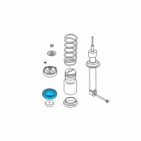 OEM BMW M6 Upper Spring Pad Diagram - 33-53-2-282-767