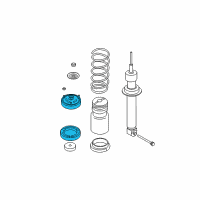 OEM 2009 BMW M6 Guide Support Diagram - 33-52-2-282-766