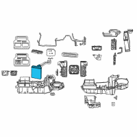 OEM Dodge Durango Heater-Heater Diagram - 5061391AB