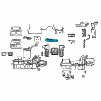 OEM Dodge Durango Seal-Air Inlet Diagram - 5061380AB