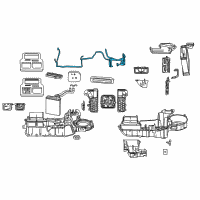 OEM 2009 Chrysler Aspen Wiring-A/C And Heater Diagram - 5166468AB