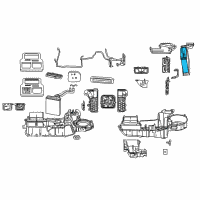 OEM 2006 Dodge Durango EVAPORATOR-Air Conditioning Diagram - 5061341AC