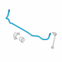 OEM BMW 135i Stabilizer, Rear Diagram - 33-55-6-764-423