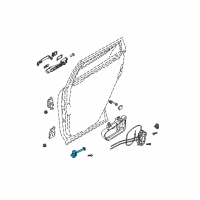 OEM Nissan Murano Link-Check, Rear Door Diagram - 82430-CA01A