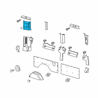 OEM Ford Transit-150 Rear Pillar Trim Diagram - EK4Z-6131011-AA