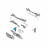 OEM 2003 Nissan Murano Dash-Side, RH Diagram - 67612-CA000