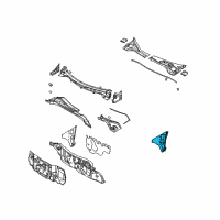 OEM 2005 Nissan Murano Dash-Side, LH Diagram - 67613-CA000