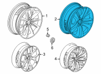 OEM Acura TLX WHEEL (19X8.5J) Diagram - 42800-TGV-A11