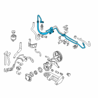 OEM 2006 Nissan 350Z Hose Tube Assembly-Pressure Diagram - 49720-CF40A