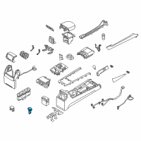 OEM Hyundai Accessory Socket Assembly Diagram - 95120-2H400