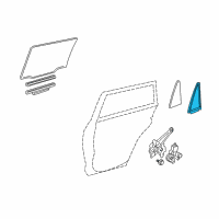 OEM 2011 Toyota RAV4 Weatherstrip Diagram - 68189-0R010