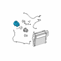 OEM Jeep Commander COMPRES0R-Air Conditioning Diagram - RL111097AC