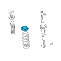 OEM 2006 Infiniti M45 Seat-Rubber, Front Spring Diagram - 54034-EG000