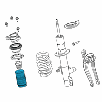 OEM Lincoln Aviator Boot Diagram - LC5Z-18A047-A