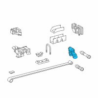 OEM 2005 Dodge Sprinter 3500 SHACKLE-Spring Diagram - 5118653AA