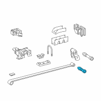 OEM 2005 Dodge Sprinter 3500 BUSHING-Spring Diagram - 5118732AA