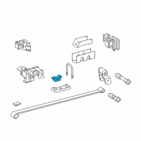 OEM Dodge Sprinter 2500 JOUNCE Bumper Diagram - 5118762AA