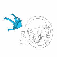 OEM 2017 Lexus GX460 Sensor Assembly, MILLIME Diagram - 88210-60141