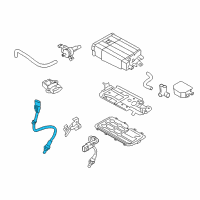 OEM Kia K900 Oxygen Sensor Assembly, Front Right Diagram - 392103C580