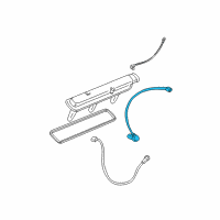 OEM 2000 Cadillac Catera Crankshaft Sensor Diagram - 90494182