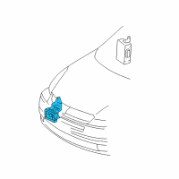 OEM 2007 Toyota Sienna Sensor Diagram - 88210-45020