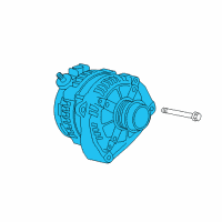 OEM 2017 Chevrolet Corvette Alternator Diagram - 84331091